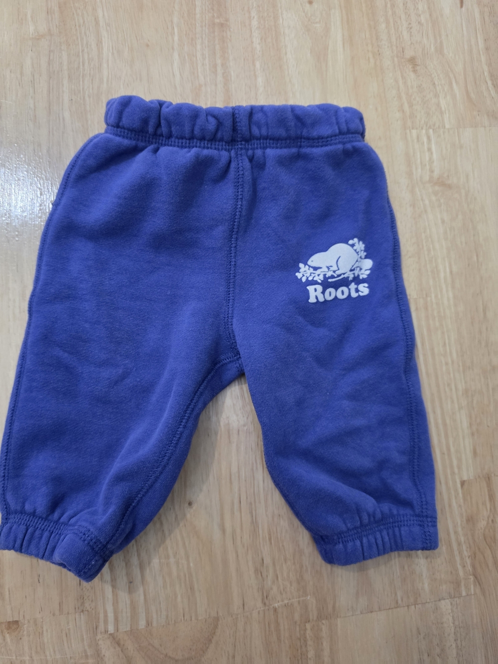 Roots Baby Purple Fleece Jogger Pants